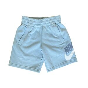 Nike Kids Light Blue Sweater Shorts